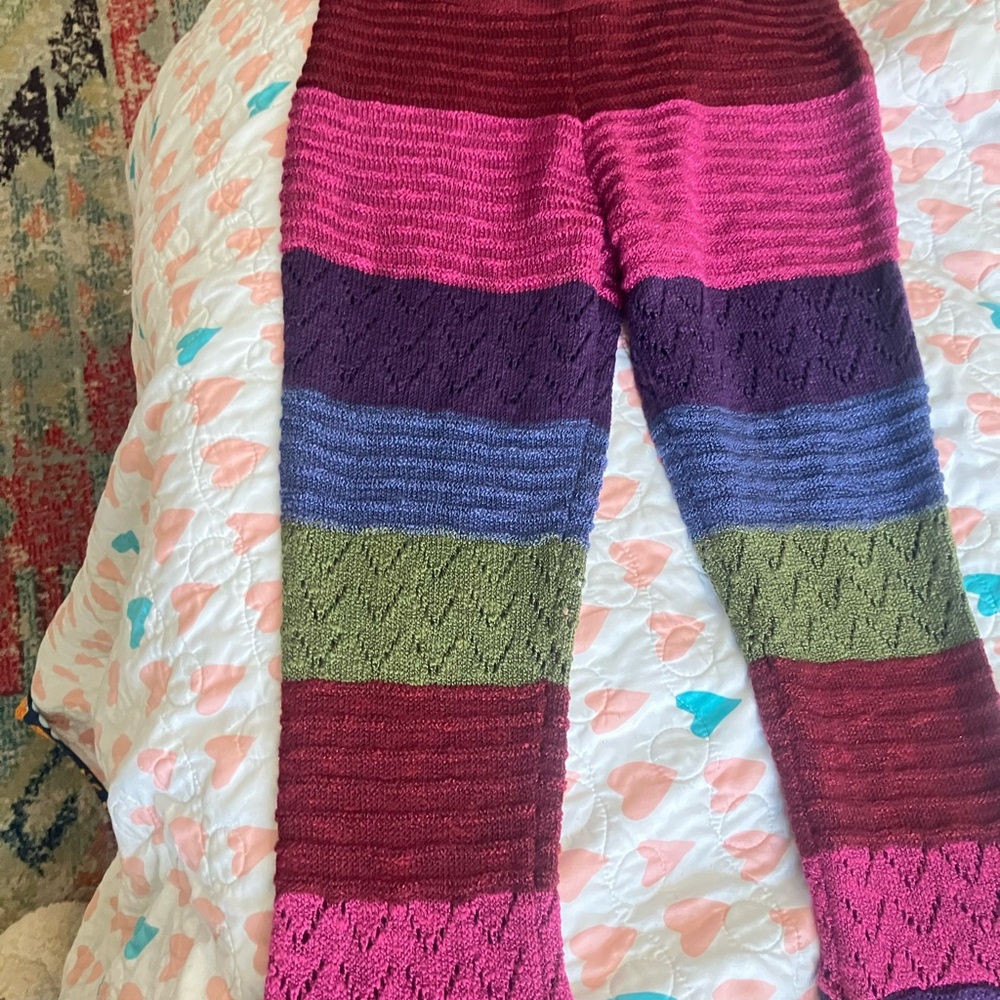 Current Mood Multi colored Flare Pants - image 3